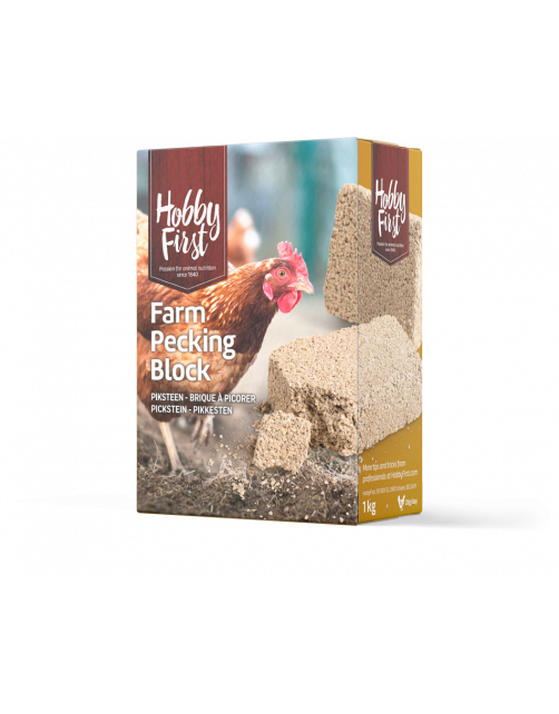 HobbyFirst Piksteen/Pikblok voor Pluimvee - 1 Kilo
