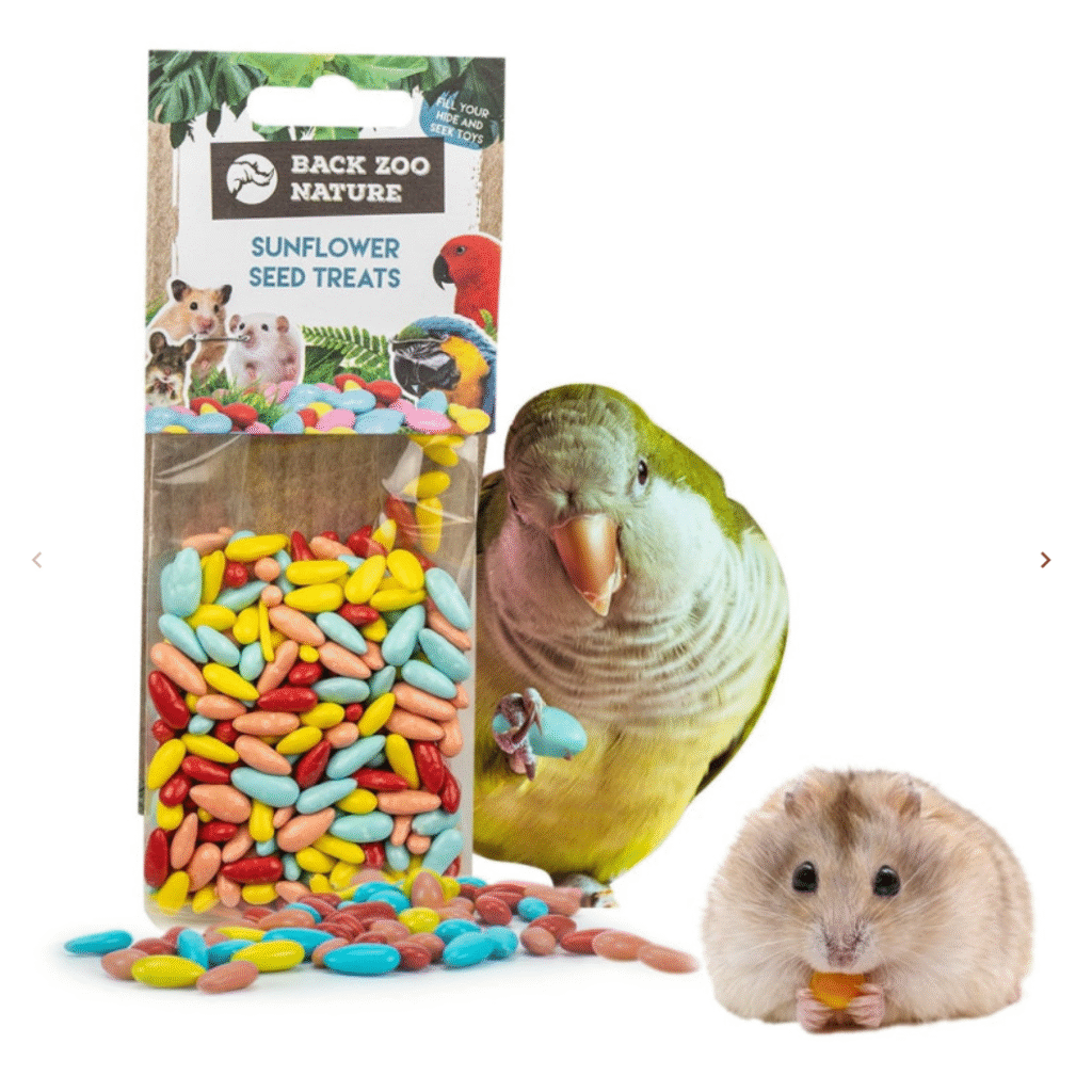 Back Zoo Nature Treetees - Parkieten en Papegaaiensnoepjes - Tweede afbeelding