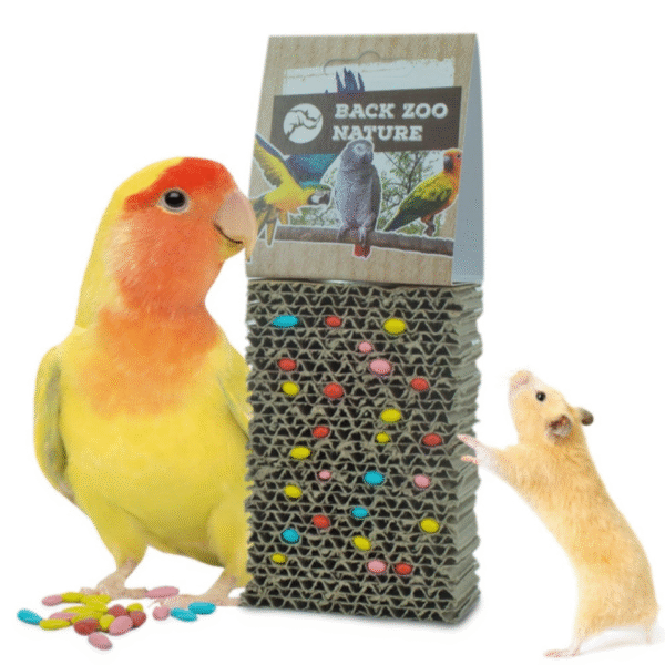 Back Zoo Nature Cardboard Treat Block - Vogelspeelgoed