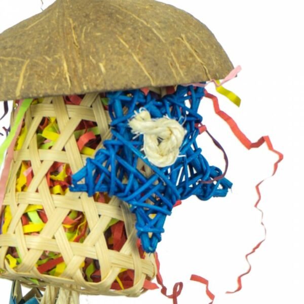 Back Zoo Nature Firecracker - Vogelspeelgoed voor Kromsnavels - Tweede afbeelding
