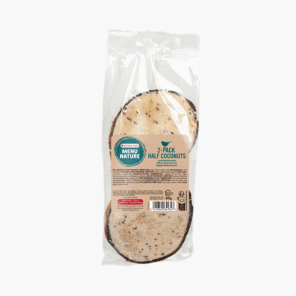 Versele-Laga Halve Kokosnoot met Zaden - 2 Stuks