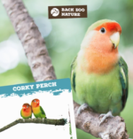 Back Zoo Nature Corky Perch Small - Zitstok van Kurk - Afbeelding 2