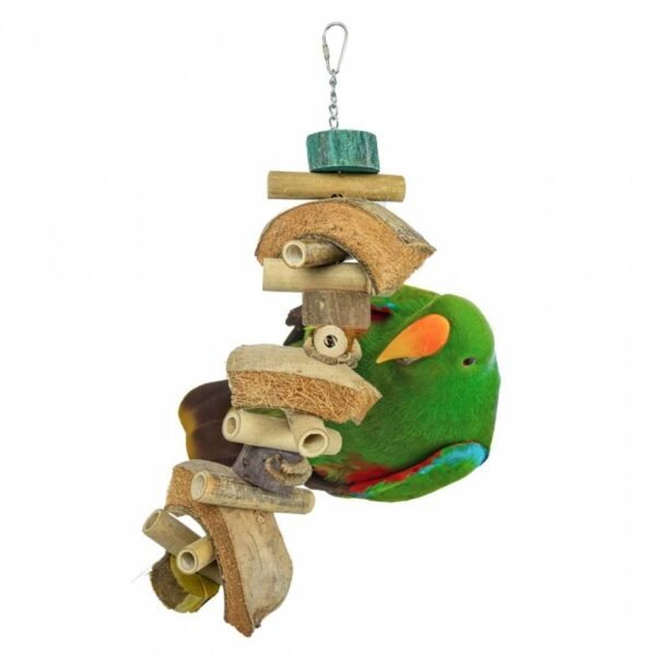 Back Zoo Nature Coconut Slices - Speelslinger voor Papegaaien - Tweede afbeelding