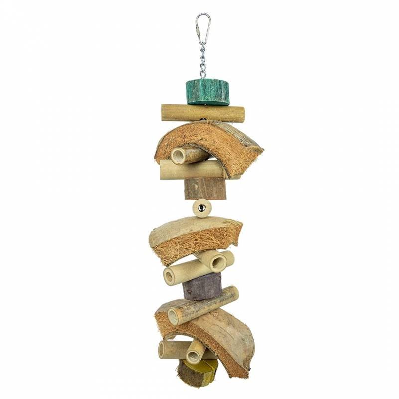 Back Zoo Nature Coconut Slices – Speelslinger voor Papegaaien