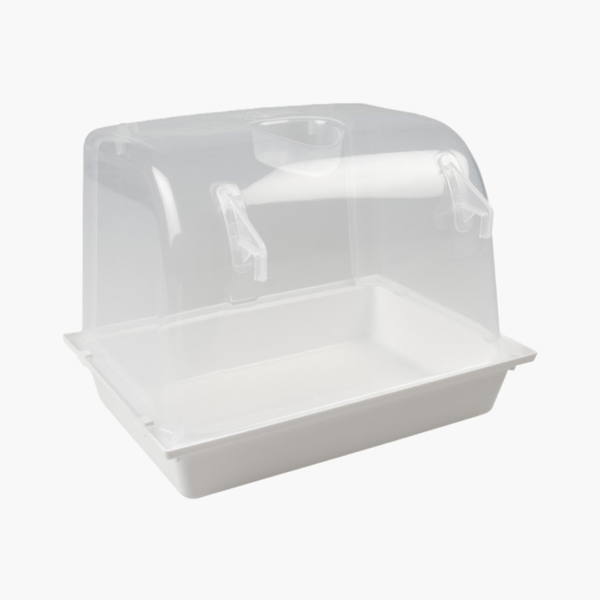 2GR Badhuis Groot - Vogelbadhuis Como - Wit - Tweede afbeelding