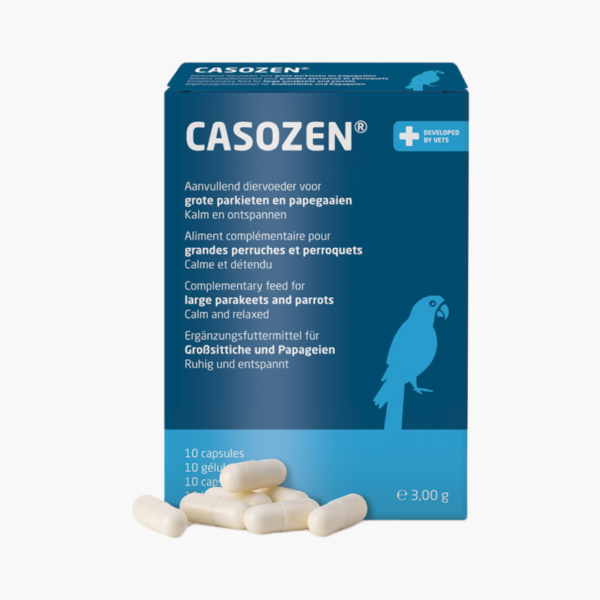 Casozen Anti-Verenpluk en Anti-Stress voor Grote Parkieten en Papegaaien - 10 Stuks
