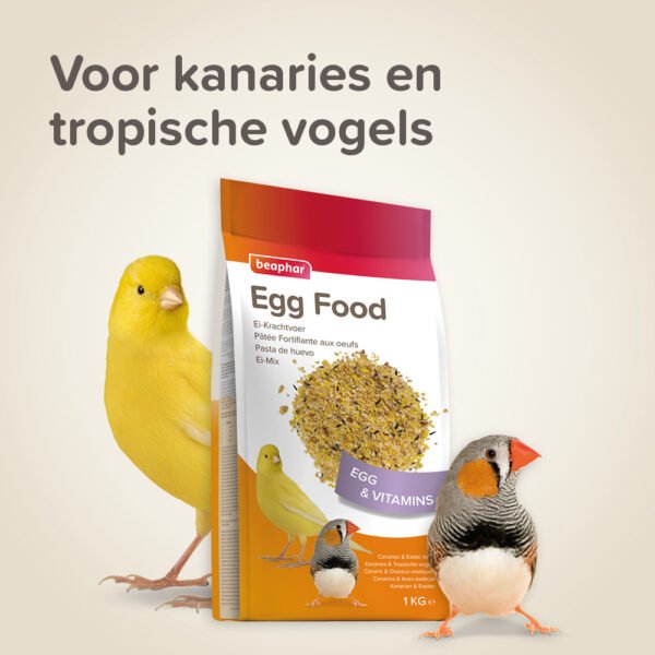 Beaphar Eikrachtvoer Kanaries & Tropische Vogels - 1 Kilo - Vierde afbeelding