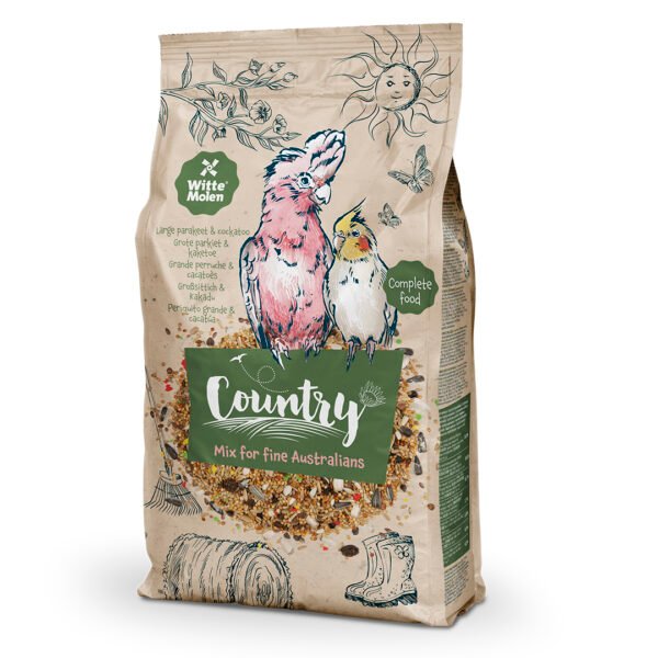 Country Grote Parkieten - Grote Parkietenzaad - 2.5 Kilo