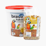 Bravo Fruit-mix Grof voor Parkieten en Papegaaien - 1 of 5 Kilo