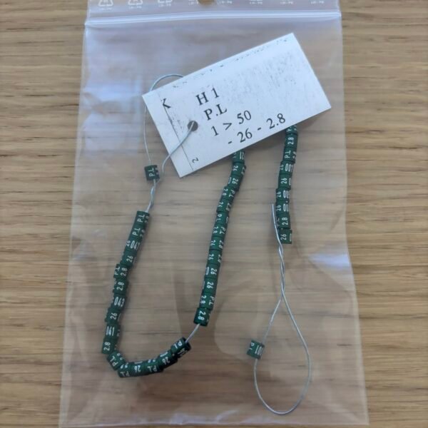 Tweede kansje - Gesloten Jaarringen 2026 - 2.8 mm - Set van 50 Stuks