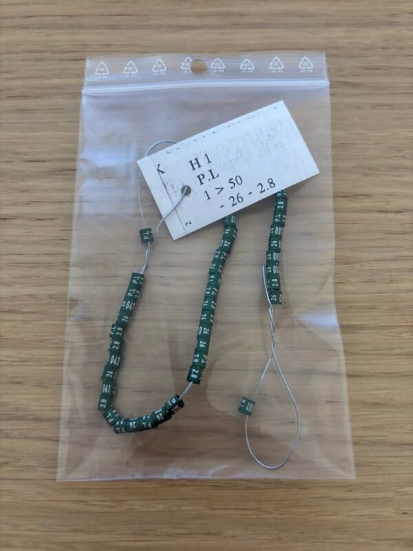 Tweede kansje - Gesloten Jaarringen 2026 - 2.8 mm - Set van 50 Stuks