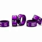 Gesloten Jaarringen - Vogelringen 2027 Violet